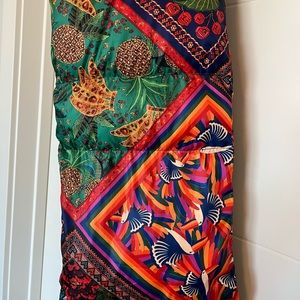 FARM Rio puffer scarf NWT